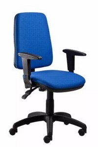 SEDIA OPERATIVA ARIEL - schienale medio BACKSYSTEM TESSUTO IGNIFUGO 1 IM - CERTIFICAZIONE CATAS Foto prodotto